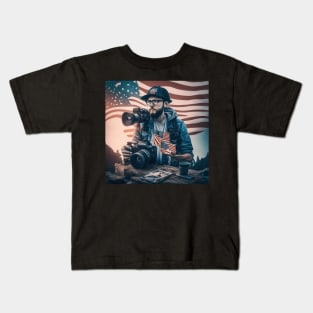 Content Creator in the US Kids T-Shirt